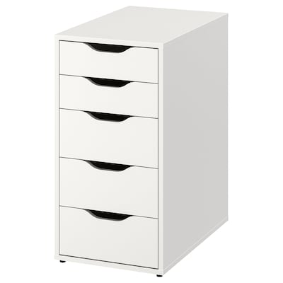 ALEX Drawer unit, white, 36x70 cm