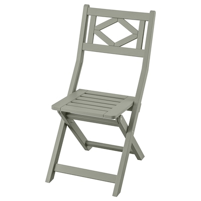 BONDHOLMEN Chair, outdoor, foldable/grey