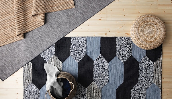 Choosing the material for your rugs