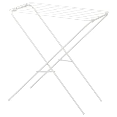 JÄLL Drying rack, in/outdoor, white