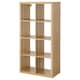 KALLAX Shelving unit, oak effect, 77x147 cm