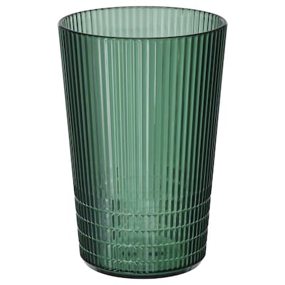 KALLSINNIG Glass, plastic green, 38 cl