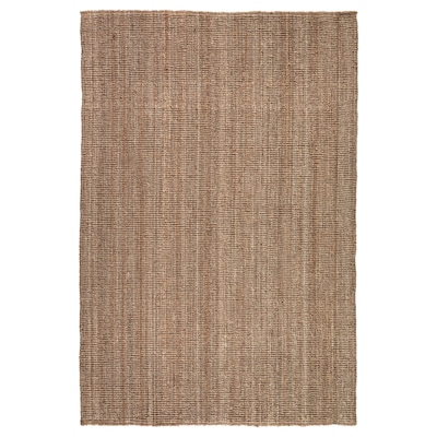 LOHALS Rug, flatwoven, natural, 133x195 cm