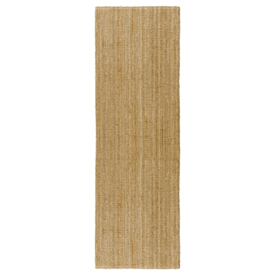 LOHALS Runner, flatwoven, natural, 80x250 cm