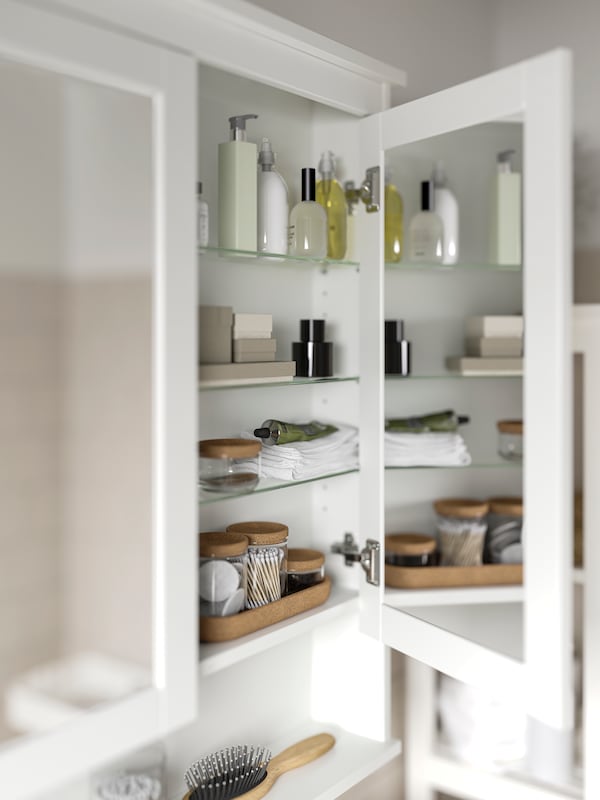 HEMNES mirror cabinets