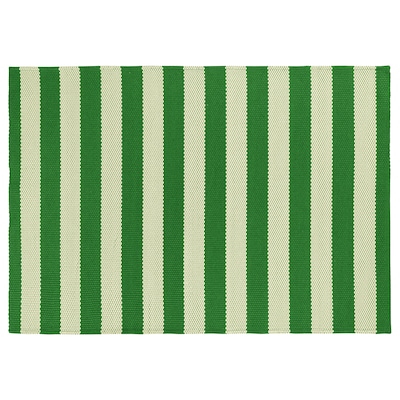 PLATÅGUPP Door mat, green, 40x60 cm