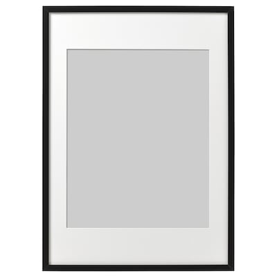 RIBBA Frame, black, 50x70 cm