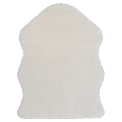 TOFTLUND Rug, white, 55x85 cm