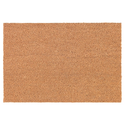 TRAMPA Door mat, natural, 40x60 cm